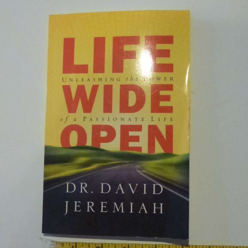 "Life Wide Open" by Dr. David Jeremiah1  (12CDs and Study Guide)